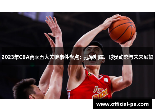2023年CBA赛季五大关键事件盘点:冠军归属、球员动态与未来展望 2023年CBA赛季五大关键事件盘点:冠军归属、球员动态与未来展望