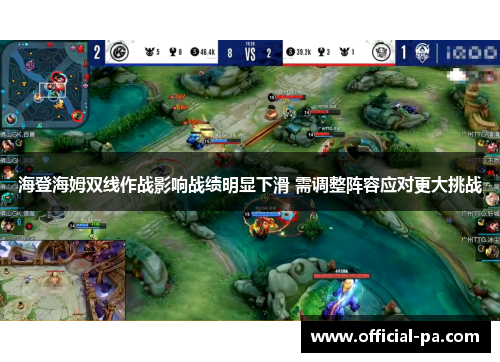 海登海姆双线作战影响战绩明显下滑 需调整阵容应对更大挑战